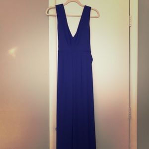 BCBGMaxAzria Navy formal/prom gown size 6